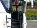 VU Auffahrunfall Reisebus auf LKW A 1 Rich Saarbruecken P46